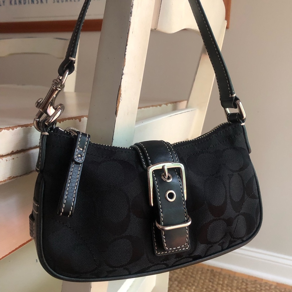 Coach Vintage 6362 Signature Logo Soho Small Bag. Y2k.